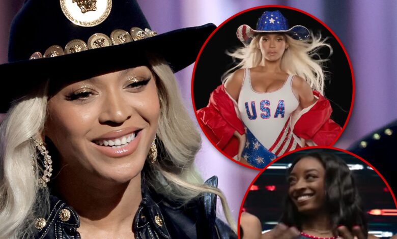 Beyoncé performs with Team USA in video during the 2024 Olympic Games in Paris