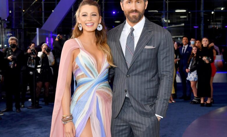 Blake Lively shares unconventional family portrait with Ryan Reynolds