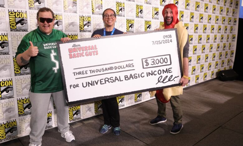 Fox is giving $3,000 to Comic-Con attendee of 'Universal Basic Guys' panel