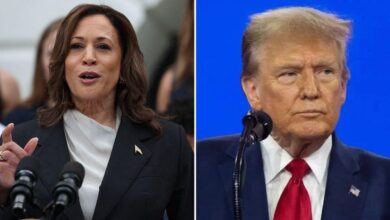 Kamala Harris challenges Trump to continue the debate