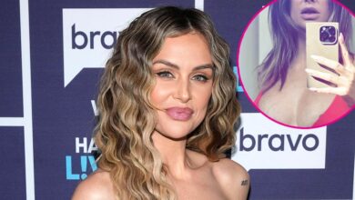 Lala Kent's baby bump album during second pregnancy