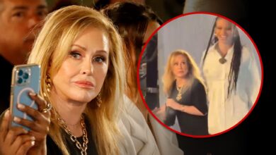 RHOBH star Kathy Hilton walked out during fashion show