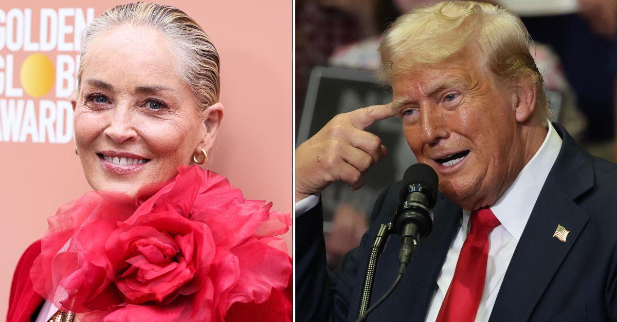 Sharon Stone reveals plan to move to Europe if Trump is elected