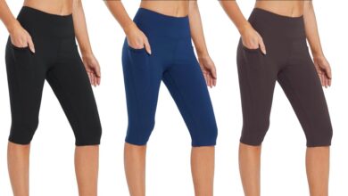 These $36 Capri leggings don't bulge and have pockets