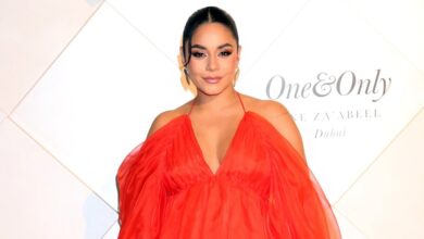 Vanessa Hudgens reveals fresh hair after welcoming first baby