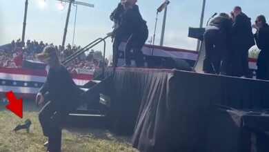 Video shows what happened to Donald Trump's shoes during an assassination attempt