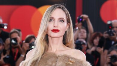 Angelina Jolie was in a relationship with someone who 'wasn't friendly' about her singing