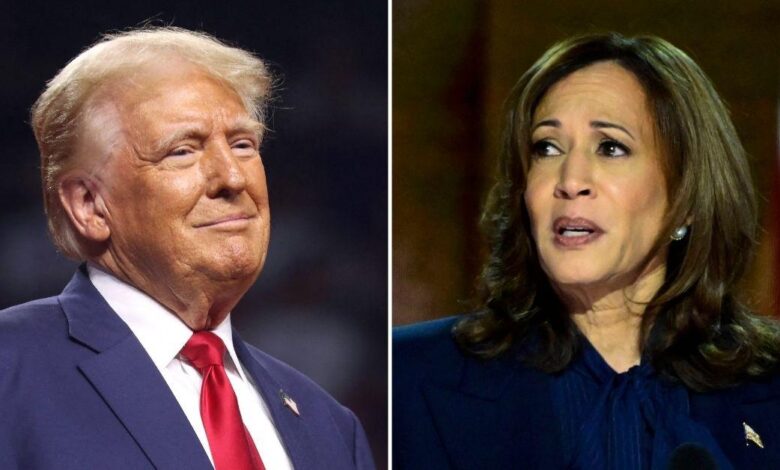 Don and Kamala compete for hot mics