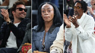 Jimmy Fallon, Scottie Pippen, more stars watch American basketball win a gold medal