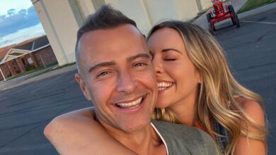 Joey Lawrence's wife posted a cryptic message before filing for divorce