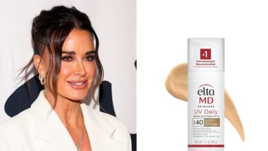 Kyle Richards and I can't get enough of this tinted sunscreen