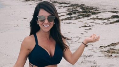 Lauren Boebert's huge torso tattoo is visible