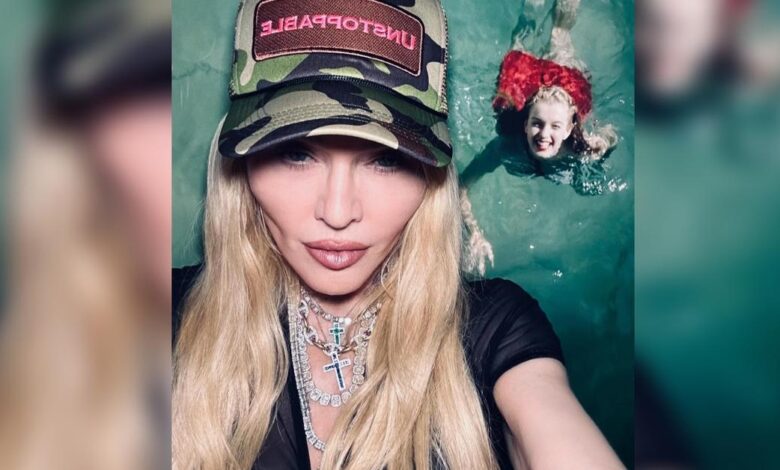 Madonna shares flirty summer photos with Mystery Man