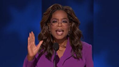 Oprah Winfrey slams JD Vance for 'Childless Cat Ladies' comment during DNC speech