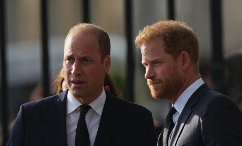 Prince Harry received silence from Prince William at uncle's funeral