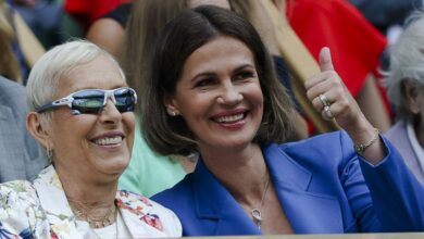 'RHOM' Julia Lemigova and tennis icon Martina Navratilova adopt two sons