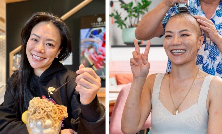 Shirley Chung of top chef 'so positive' amid the battle against cancer