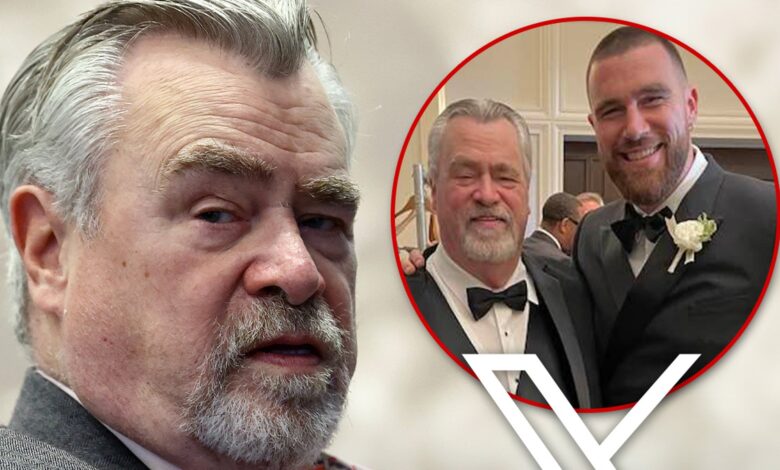 Travis Kelce's father claims he got a lifetime ban from X