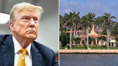 Trump threatens DOJ with $100 million lawsuit over FBI raid on Mar-A-Lago