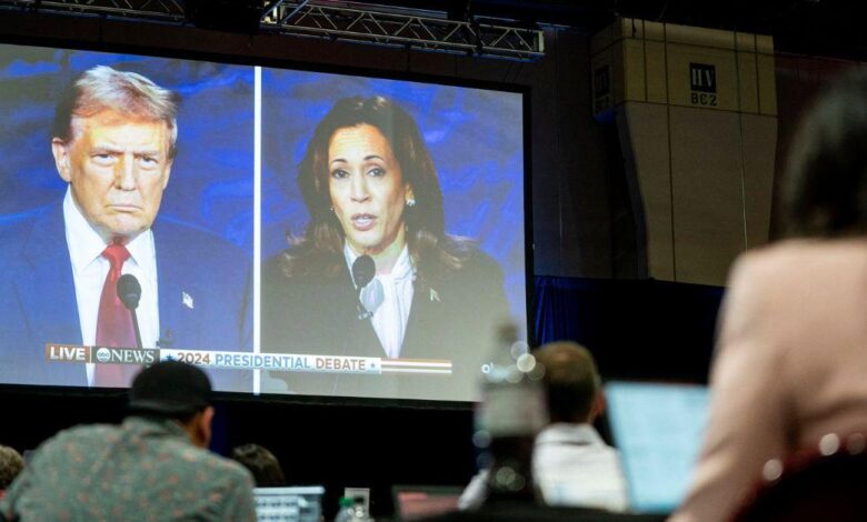 ABC denies 'whistleblower' claim that Kamala Harris received help in Trump debate