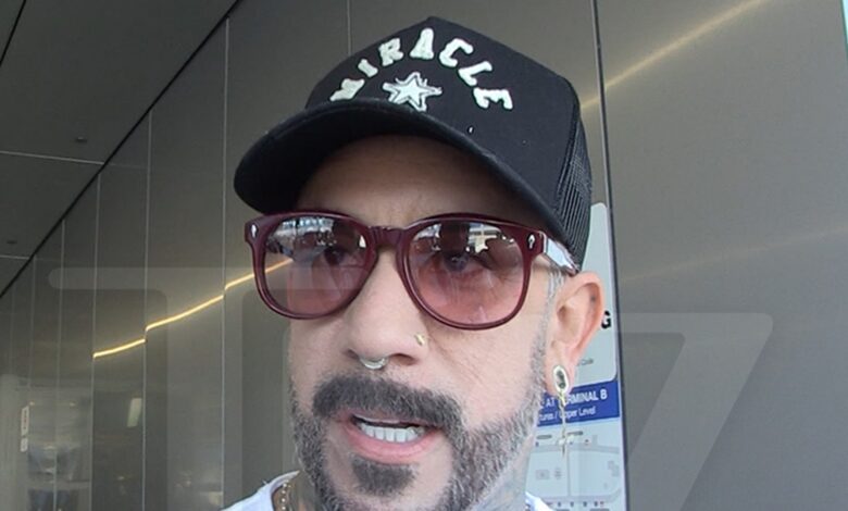 AJ McLean says celebrities are free to support any political party