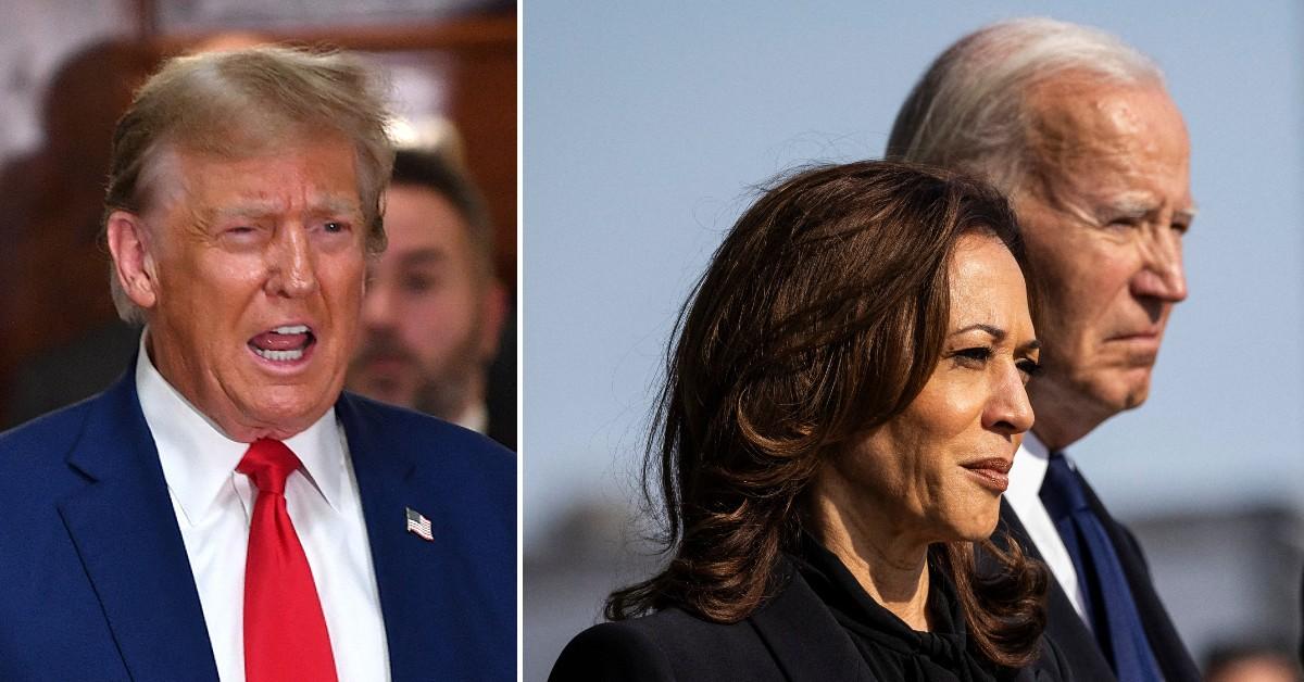 Biden and Harris accused of walking a tightrope over attacks on Trump