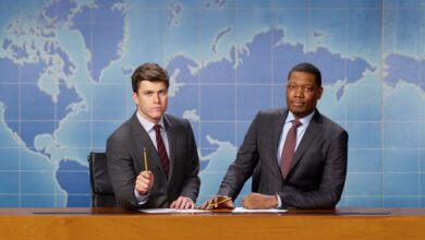 Colin Jost and Michael Che present Peacock's first live comedy special