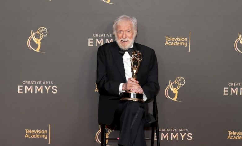 Dick Van Dyke is still 'looking for work' after winning Emmy at 98