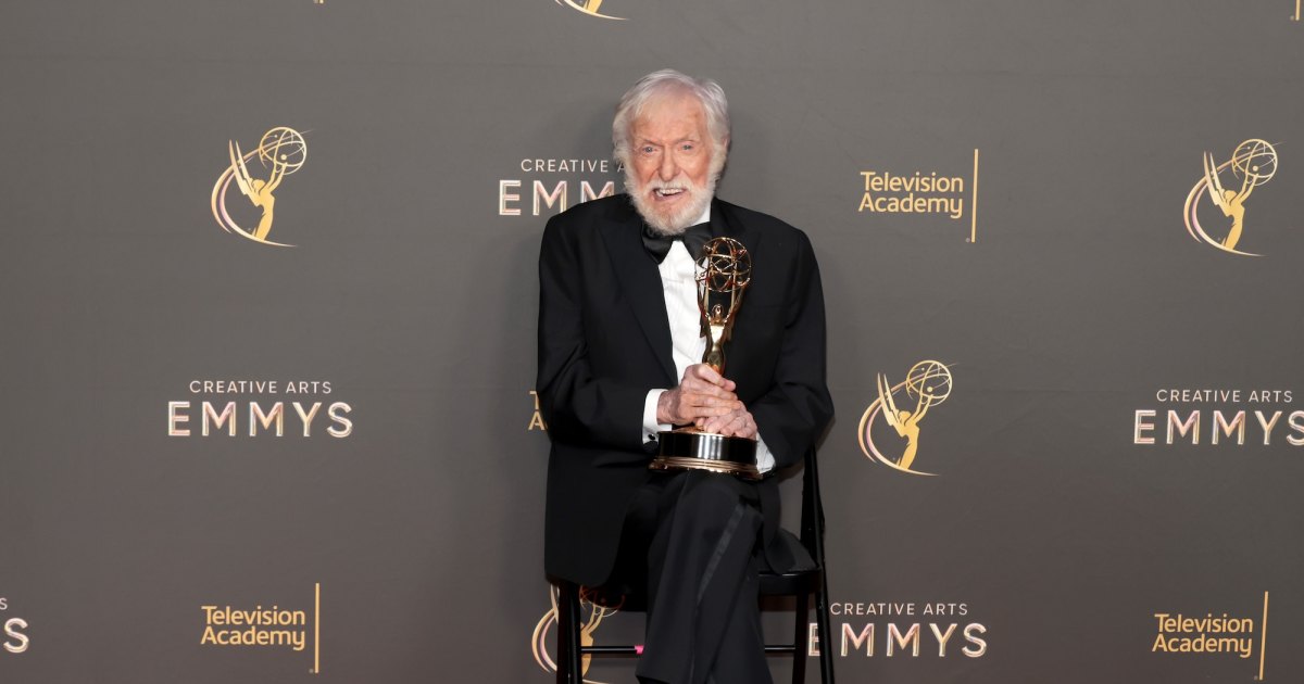 Dick Van Dyke is still 'looking for work' after winning Emmy at 98