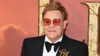 Elton John reveals he is partially blinded by 'serious eye infection'