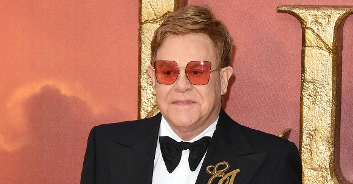 Elton John reveals he is partially blinded by 'serious eye infection'