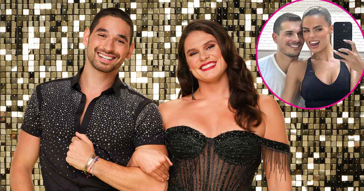 Ilona and Alan recreate Gleb's steamy DWTS photo with Brooks Nader