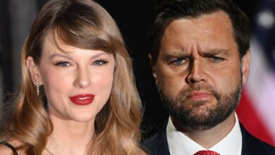 JD Vance brushes off Taylor Swift's Harris endorsement and says she's out of touch