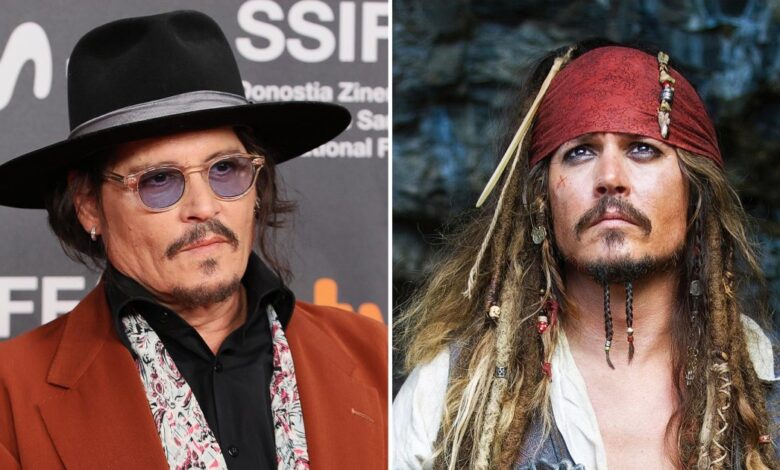 Johnny Depp turns into Captain Jack Sparrow for Sweet Hospital Visit