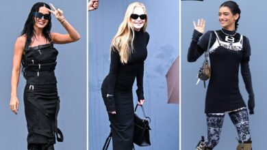 Katy Perry, Nicole Kidman and more wear striking looks for the Balenciaga Show