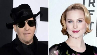 Marilyn Manson hits back at ex-fiance Evan Rachel Wood for putting him down