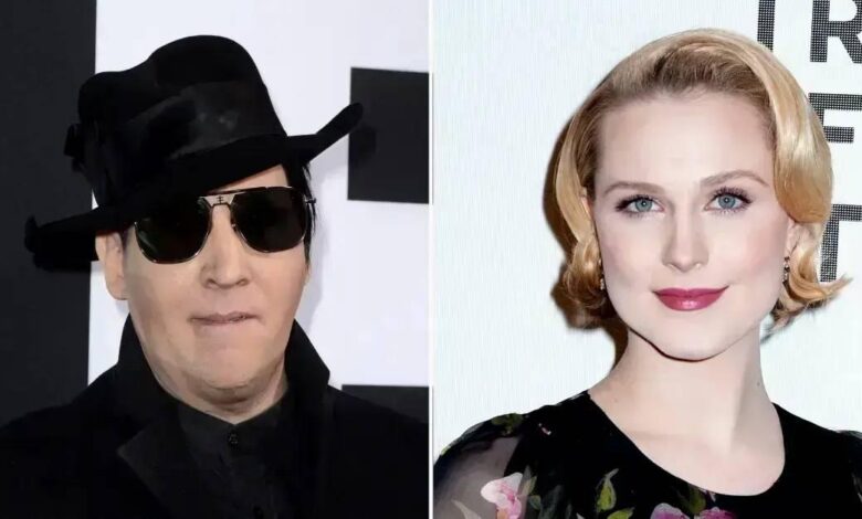 Marilyn Manson hits back at ex-fiance Evan Rachel Wood for putting him down