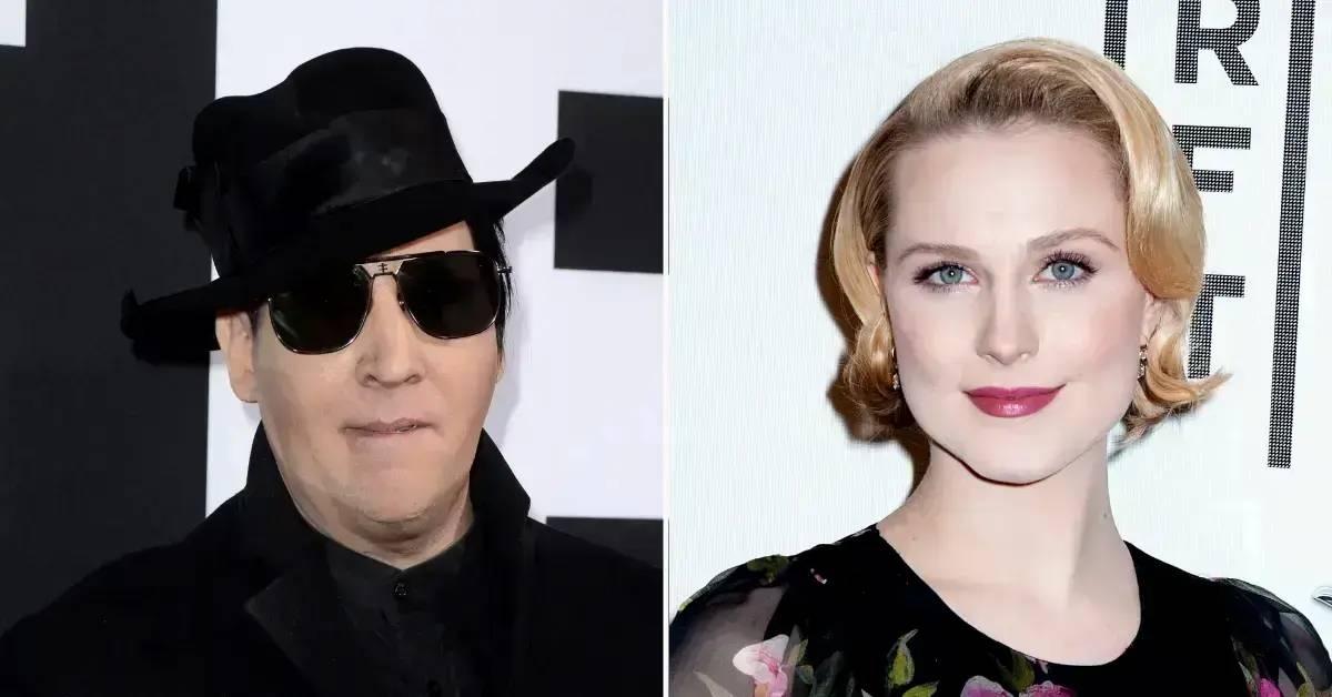 Marilyn Manson hits back at ex-fiance Evan Rachel Wood for putting him down
