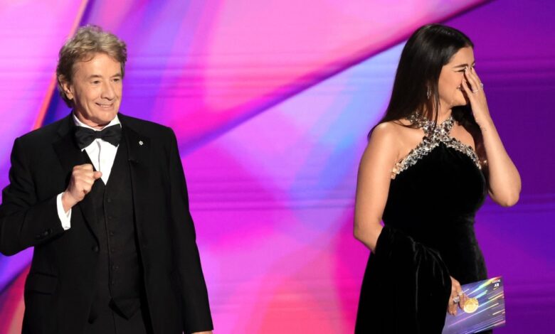 Martin Short tells Selena Gomez 'I Got You, Baby' at the 2024 Emmys