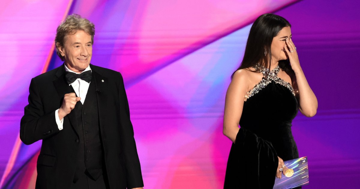 Martin Short tells Selena Gomez 'I Got You, Baby' at the 2024 Emmys