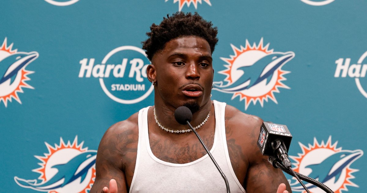 Miami Dolphins' Tyreek Hill breaks his silence after police arrest