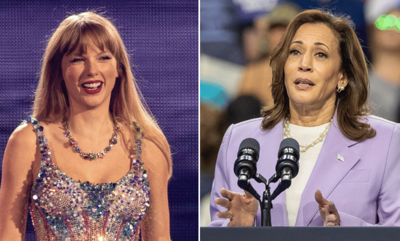 Taylor Swift Endorses Kamala Harris as 'Childless Cat Lady' After Debate