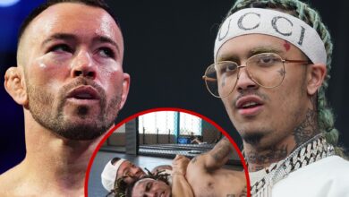 UFC fighter Colby Covington chokes Lil Pump during livestream