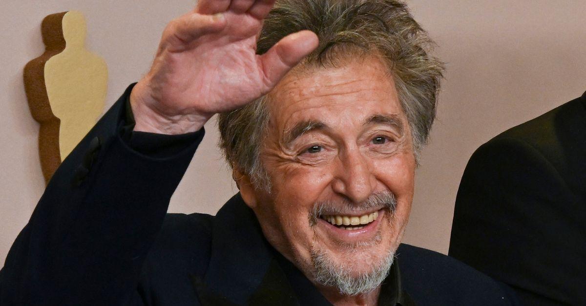 Al Pacino says he will die after shock break