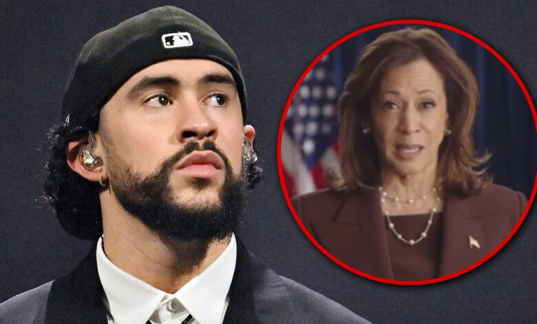 Bad Bunny Shows Support for Kamala Harris After 'Garbage' Joke from Puerto Rico at Trump Rally