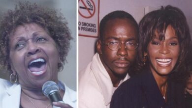 Bobby Brown's Cissy Houston Tribute to Riles Late Star's Family