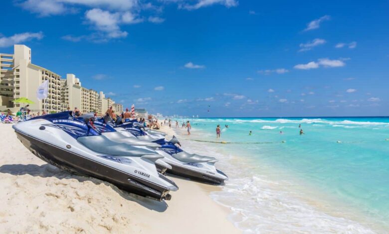 Cancun Enhances Tourist Security with 600 Marines, Including Jet Ski Patrols