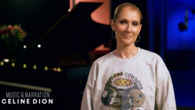 Celine Dion introduces new promo for Sunday Night Football