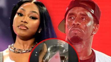 Diddy's ex-girlfriend Yung Miami asked by TikToker to sign baby oil