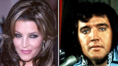 Elvis and Priscilla Presley have a "previously unknown grandchild" who lives in Florida, court documents show